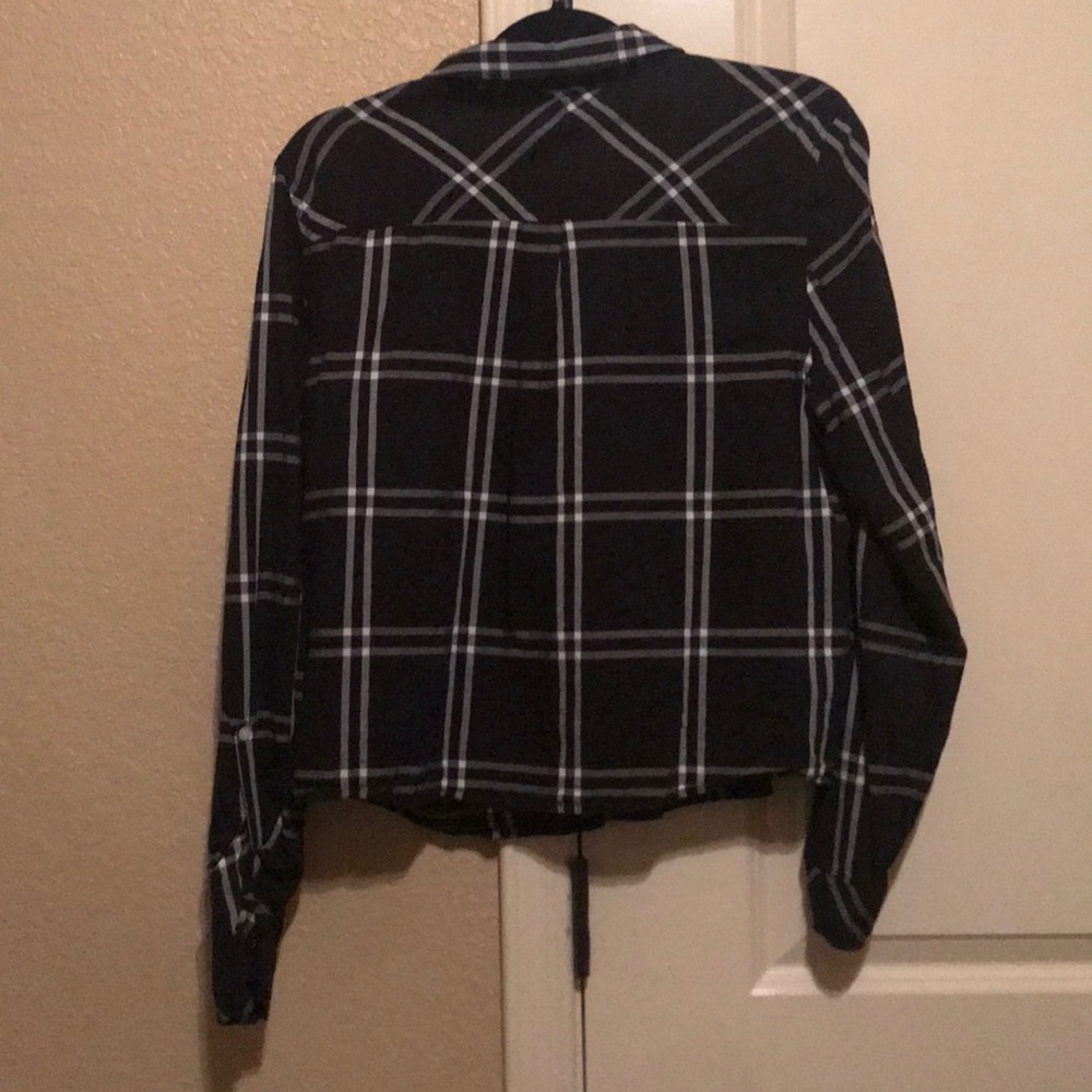 Cropped flannel - Picture 2 of 2